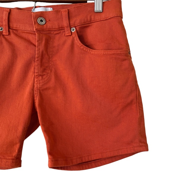 Dondup Button Fly Denim Shorts In Cinnamon Size 26 - Picture 5 of 16
